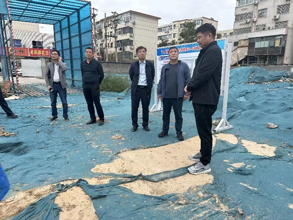 九州官方网站_九州(中国)
负责人汪洋到孙八砦城中村改造项目调研项目建设工作